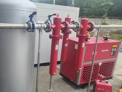 格素無油水(shuǐ)潤滑空壓機(jī)助力四川某食品公司（BAEW-110APM ）