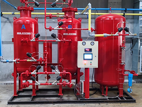 格素制氮機(jī)助力湖(hú)北某新材料公司（GS99.99-50）