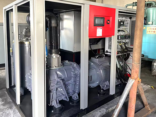 格素空壓機(jī)  雙級螺杆空壓機(jī) 90KW 應用于生(shēng)物(wù)行業(yè)（BAE-90A+）